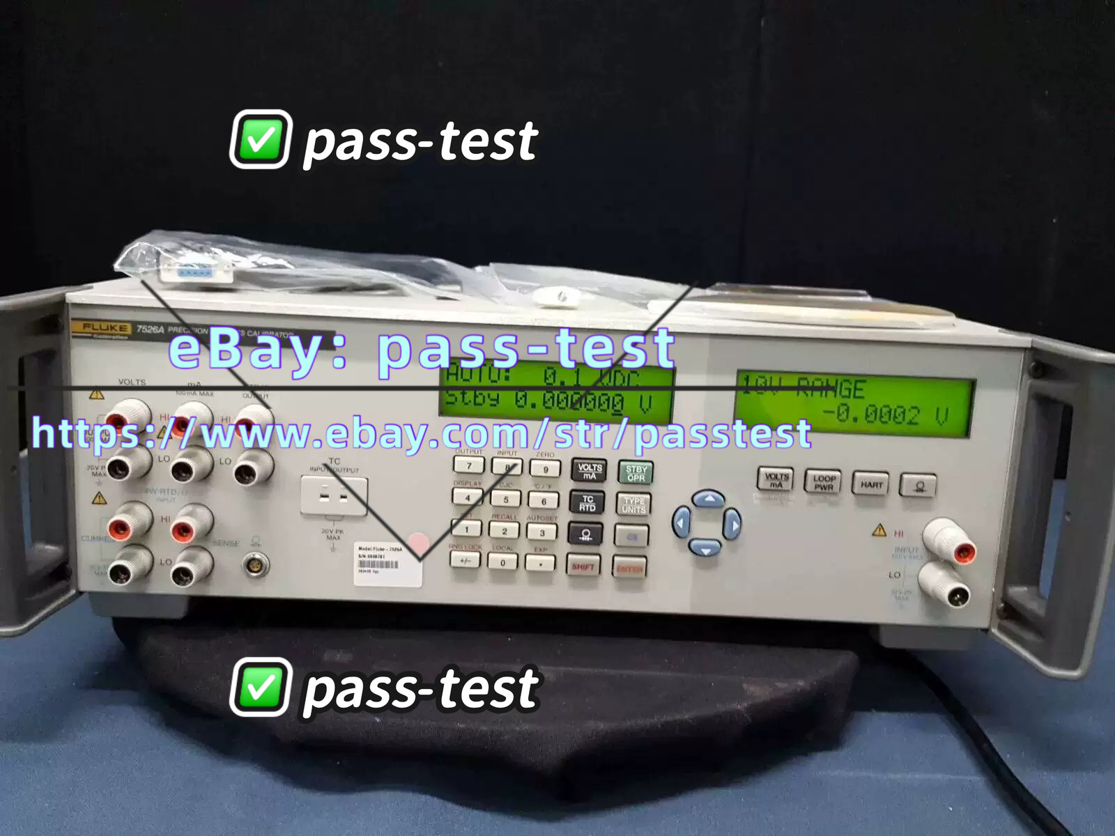 FLUKE 7526A multifunctional calibrator/