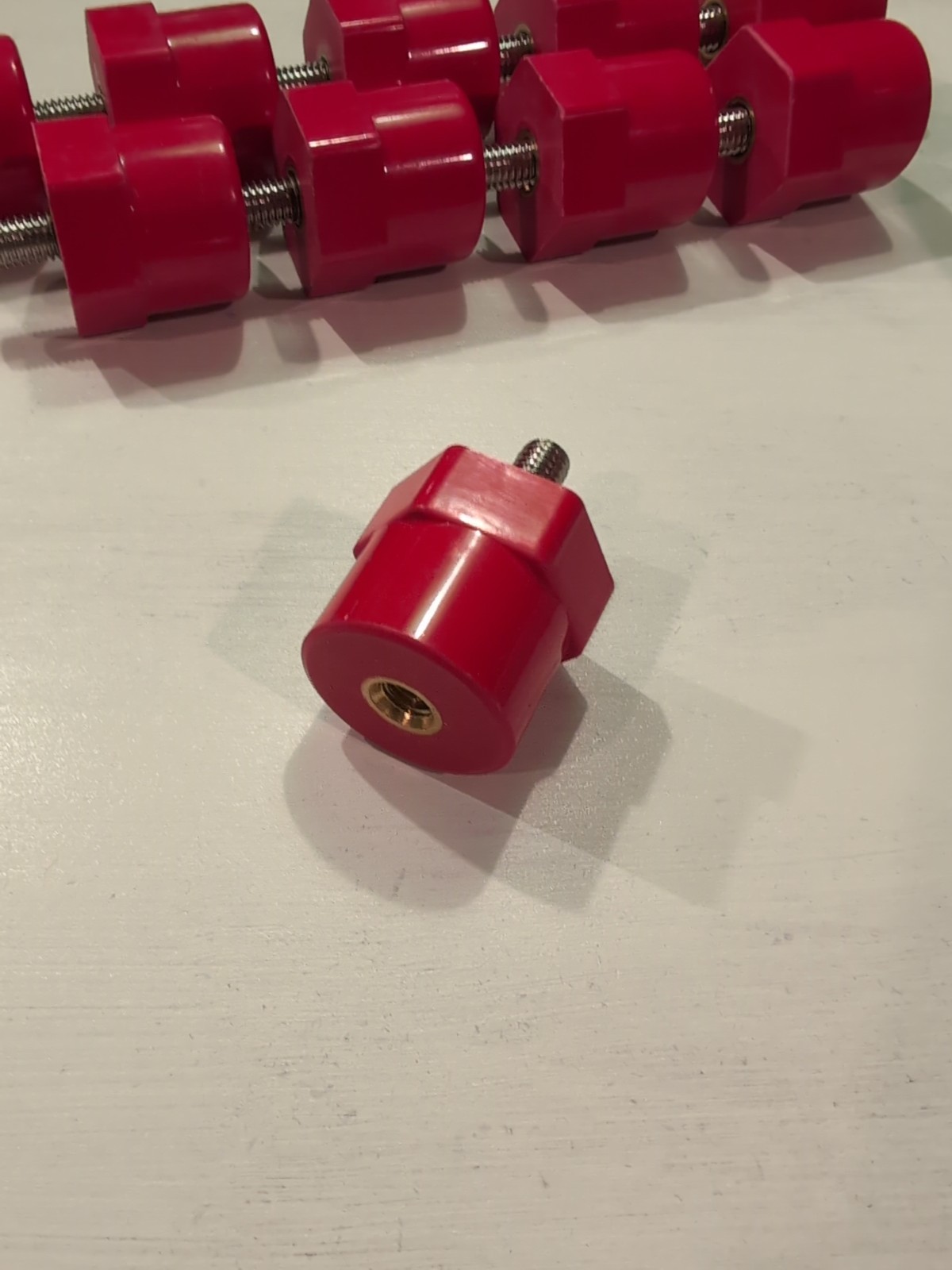 10pcs Busbar Insulator M8 Standoff High-Strength Isolator
