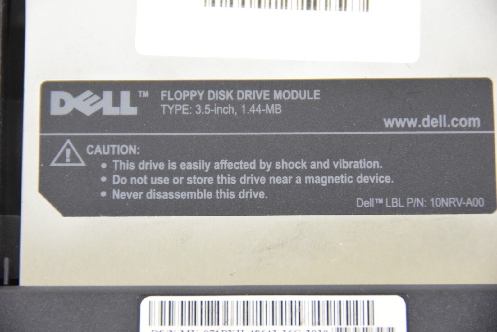 Dell 10NRV-A00 Floppy Disk Drive Module