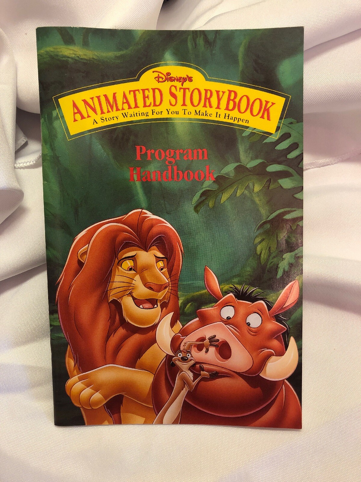 DISNEYS ANIMATED STORYBOOK THE LION KING *PROGRAM HANDBOOK ONLY*