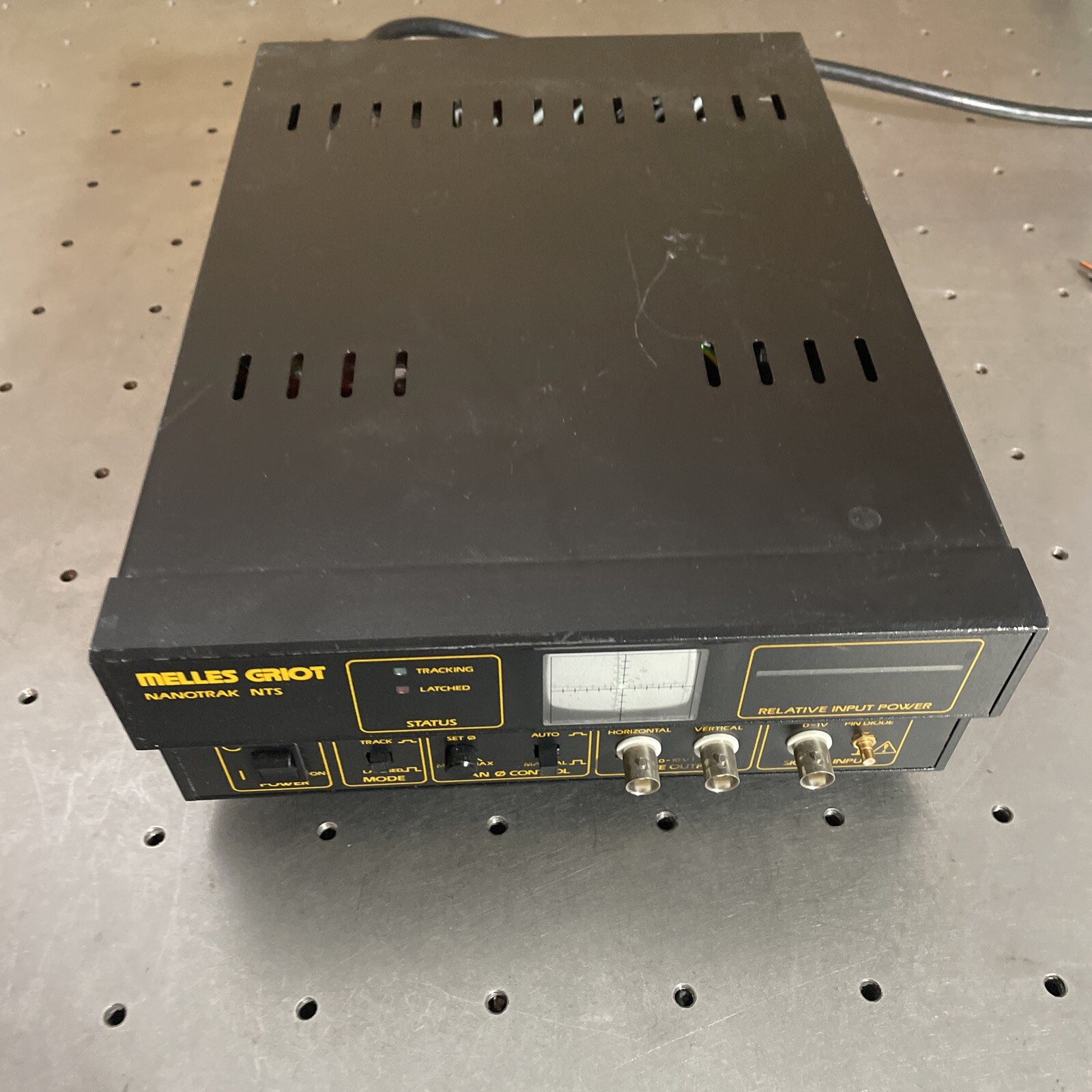 Melles Griot Nanotrak Optic Alignment Stage Controller System 17NTS001