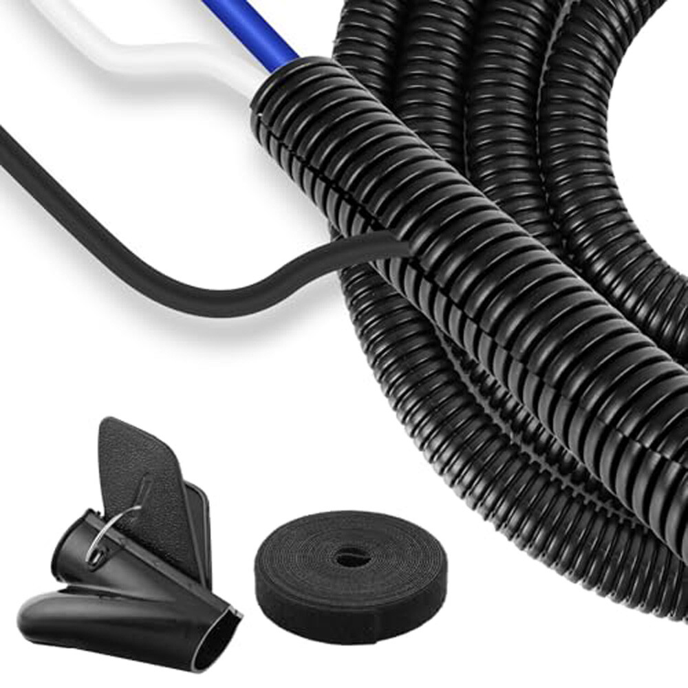 Flexible Cable Conduit Tidy Sleeving Split UnSplit Loom Harness Sheathing Tubing