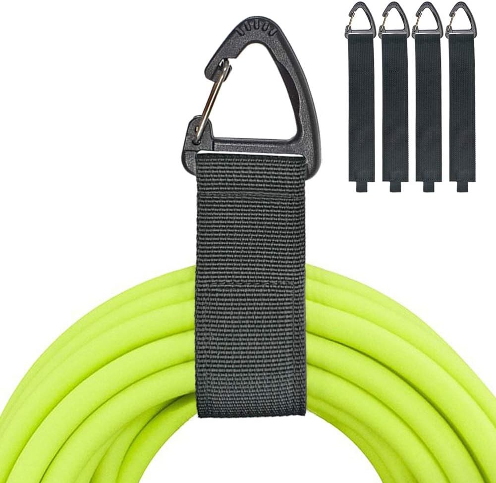 Extension Cord Holder Organizer(4 Pack L), Hanger for L, black