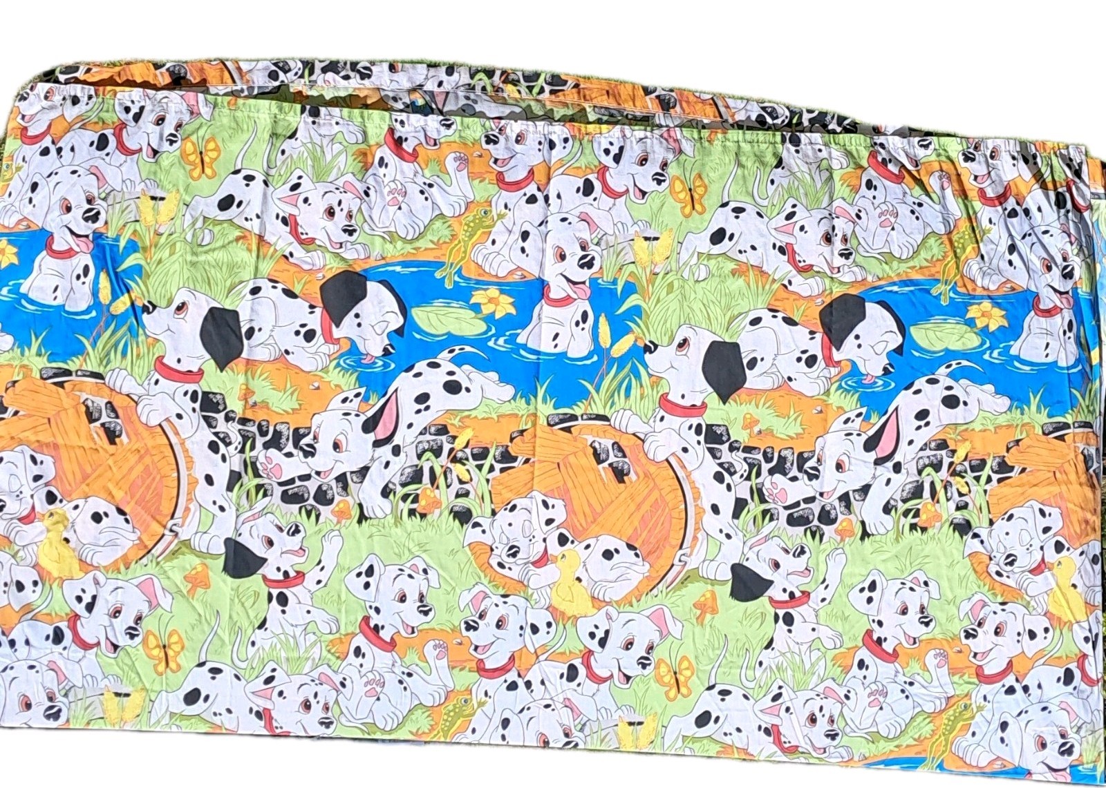 Vintage Disney 101 Dalmatians Sheet Set Full  Size Cotton Polyester Complete Set