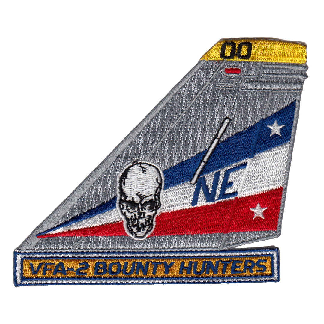 VFA-2 BOUNTY HUNTERS TAILFIN PATCH