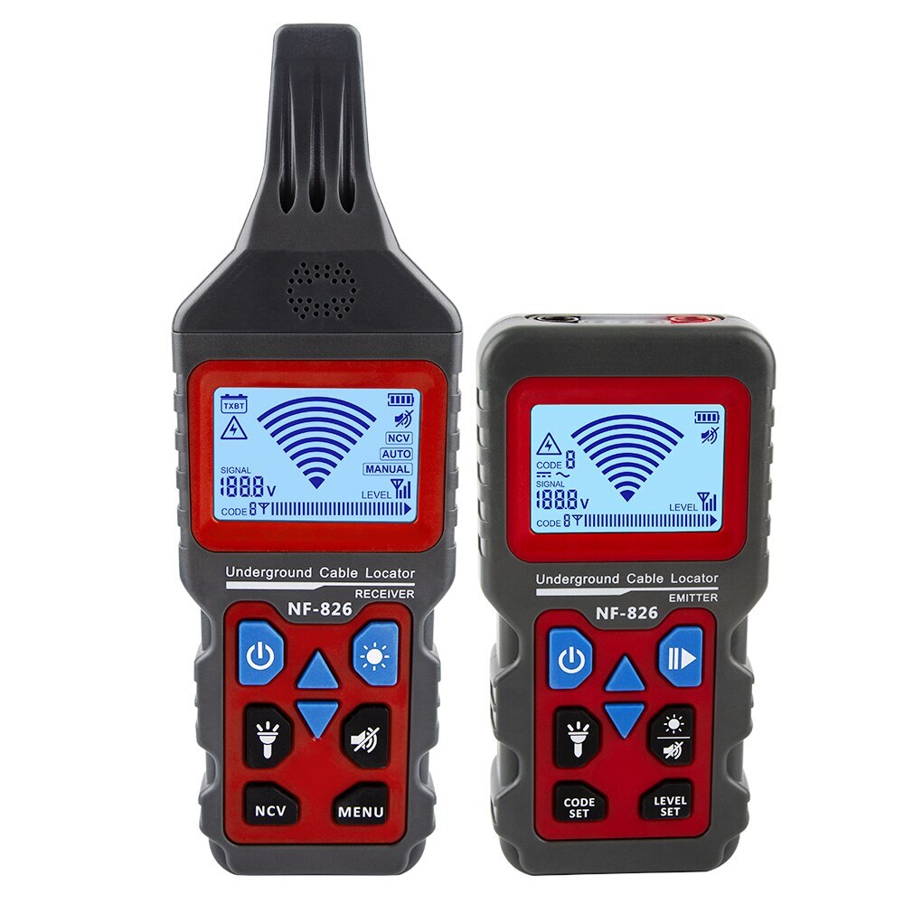 NF-826 Locator Wire Tracker Detection Wall Electrical Underground Cable Tester