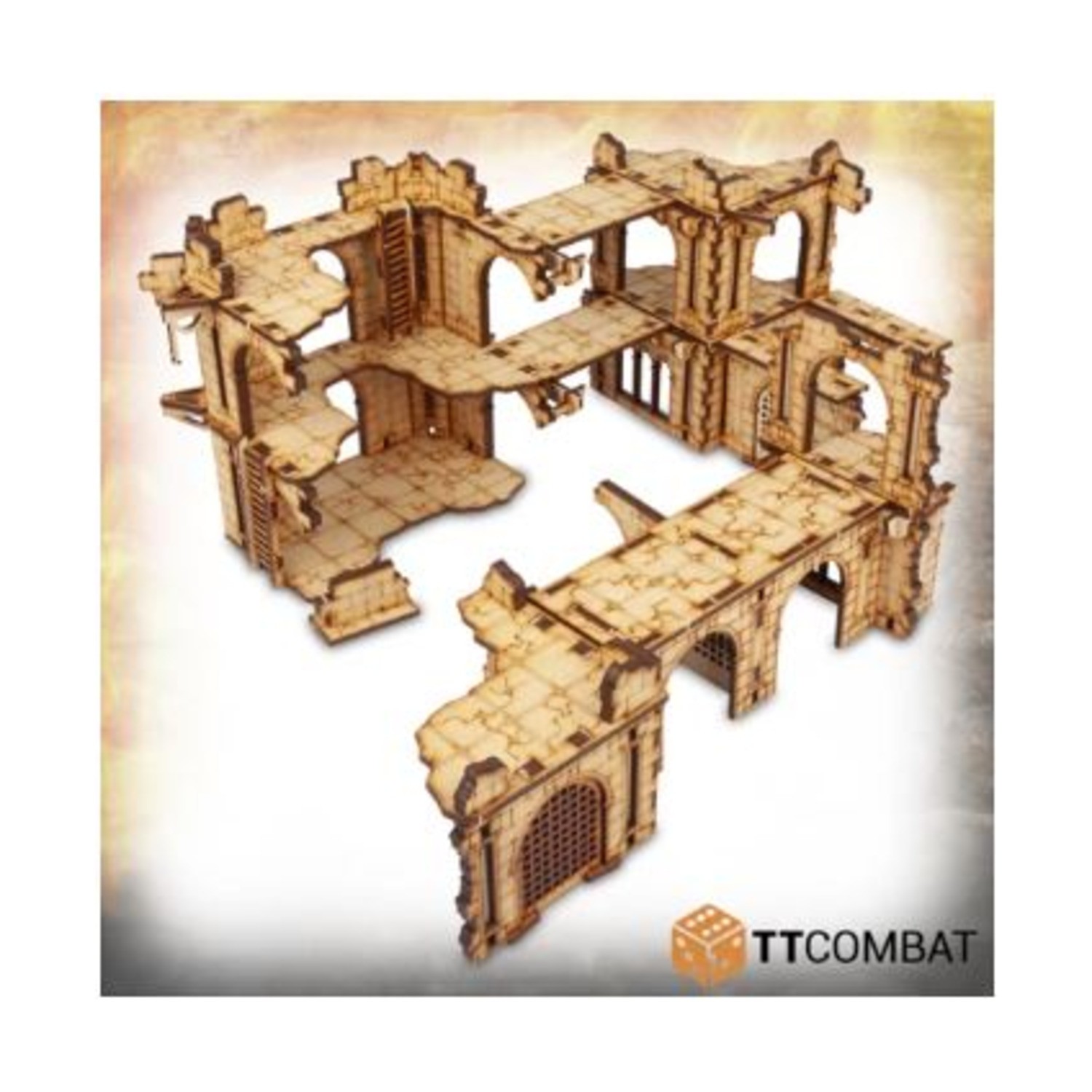 TT Combat Terrain 35mm Derelict Enclave Pack SW (New)