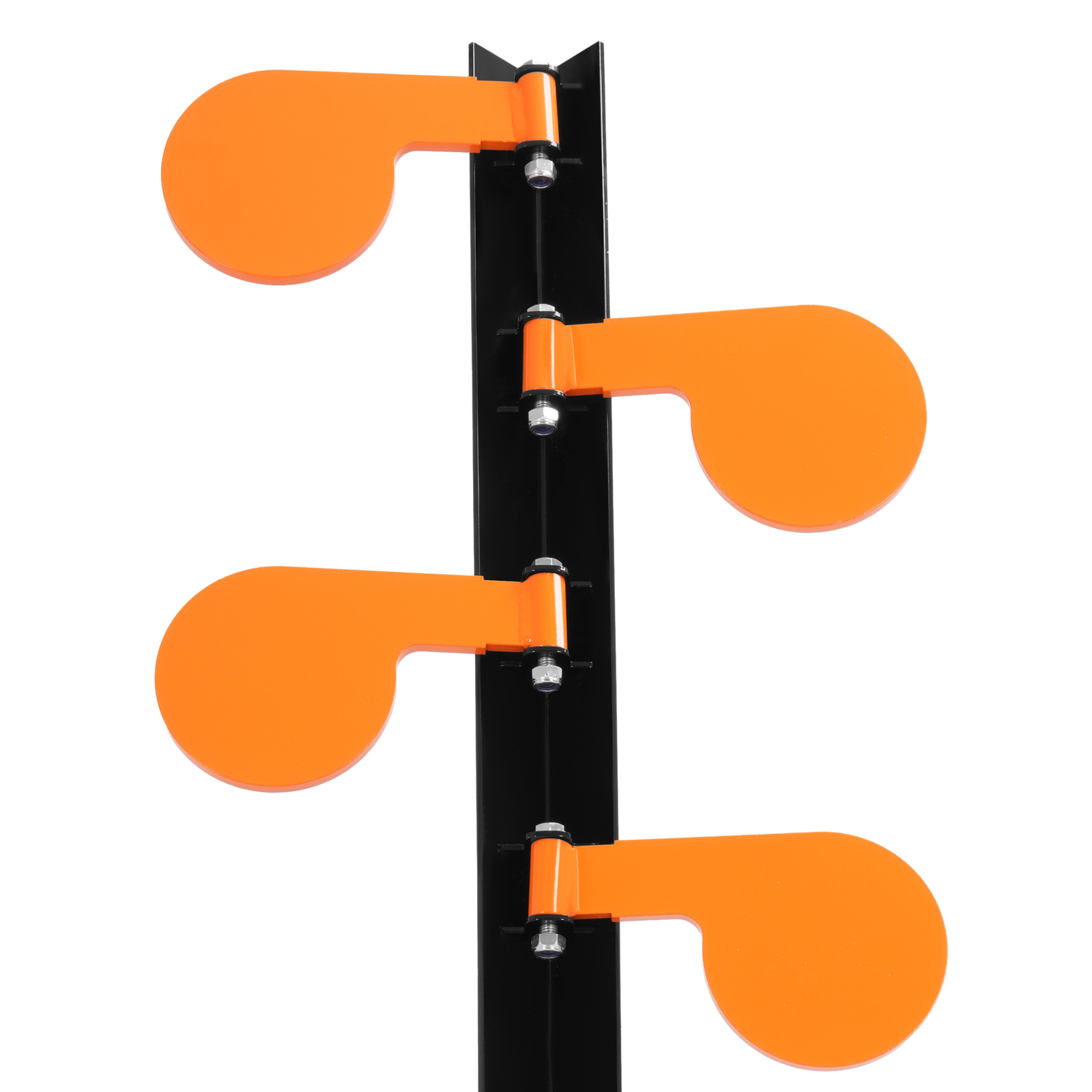 Q195 & NP550 6" x 1/4" Powder Coated Shooting Tree Target Stand For Universal