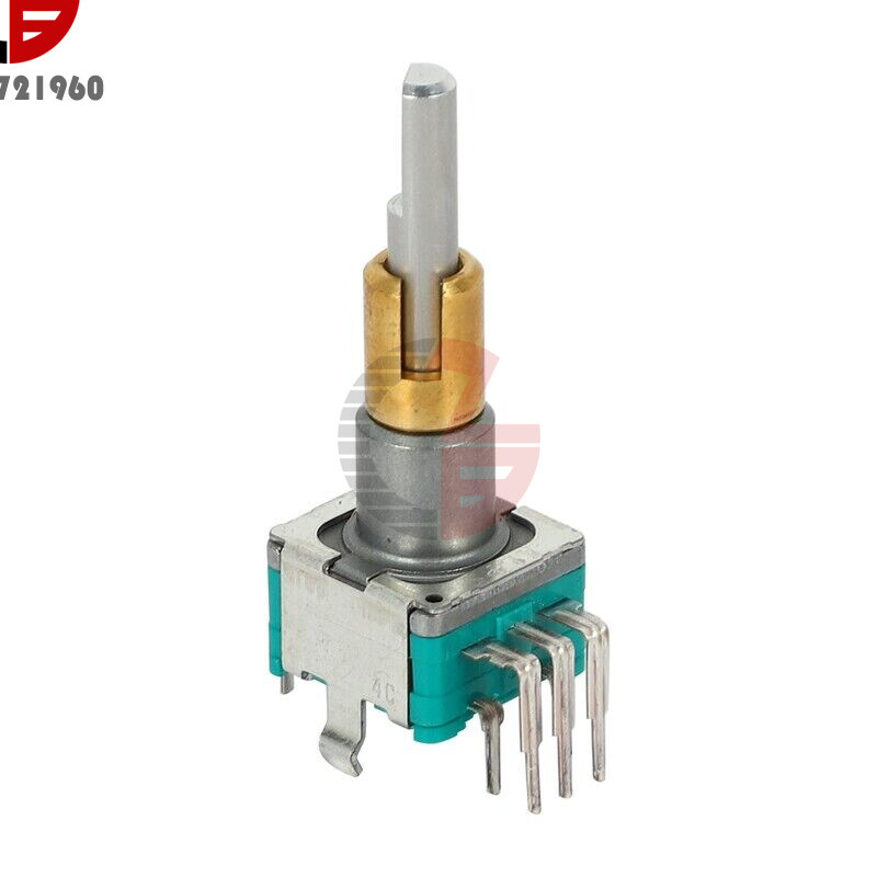 EC11EBB24C03 Dual Axis Rotary Encoder with Switch 30 Positioning Number 15 Pulse