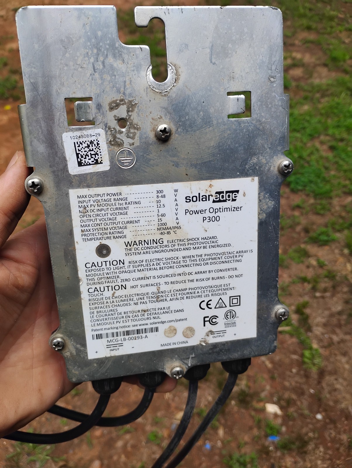 SolarEdge P300 Solar Optimizer