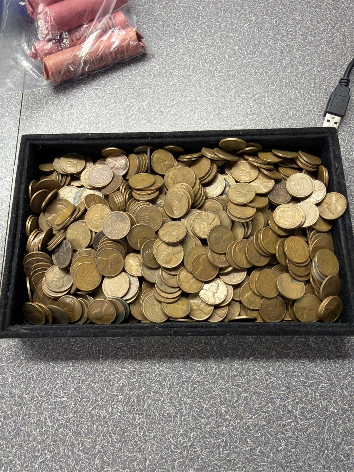 Random Lot of 10 Wheat Pennies Date ranges 1909-1956