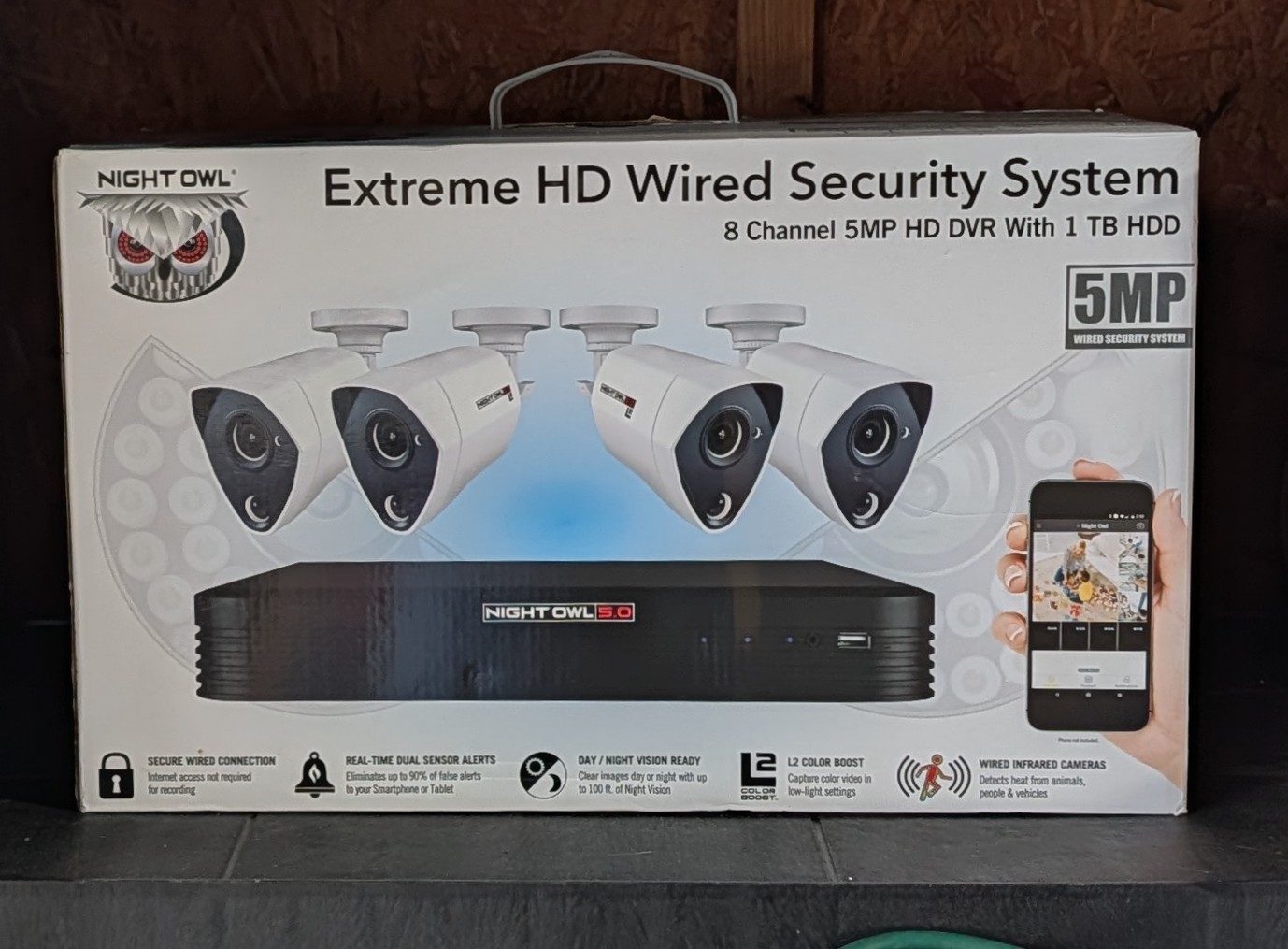 NIGHT OWL Extreme HD 5 MP Wired Security System