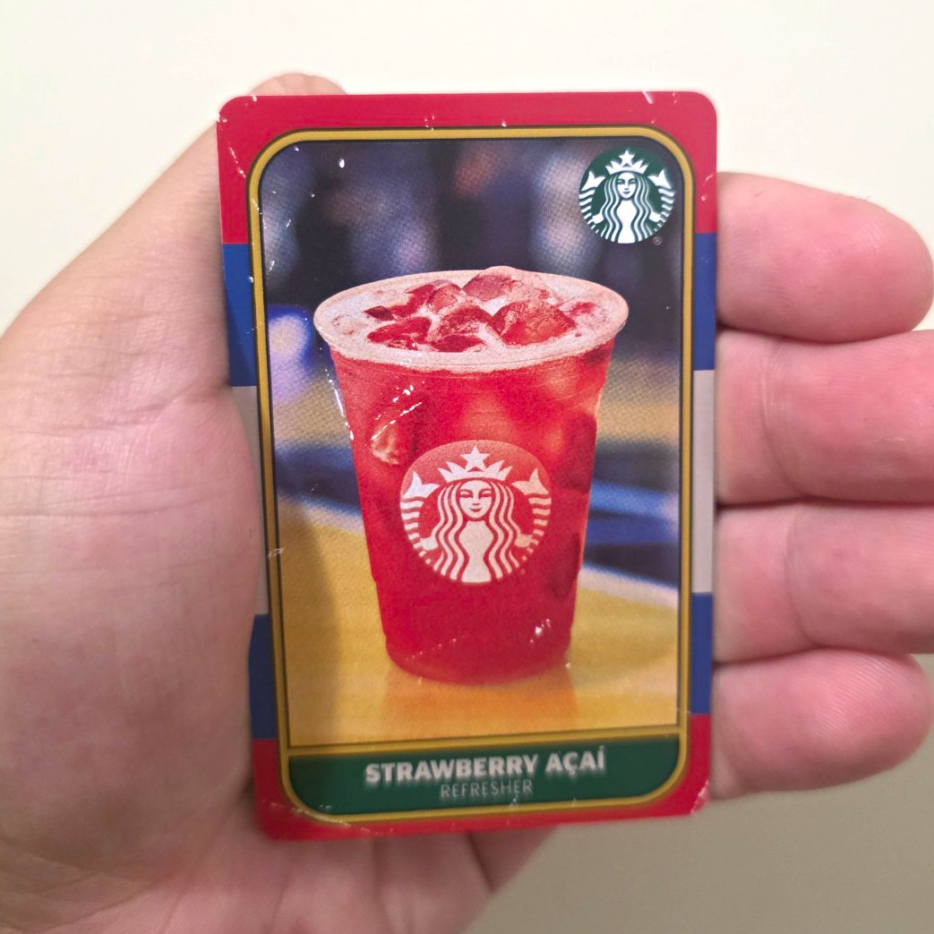 Starbucks Fanatics Fest $10 Unused Strawberry Açaí Card IN HAND SHIPS NOW