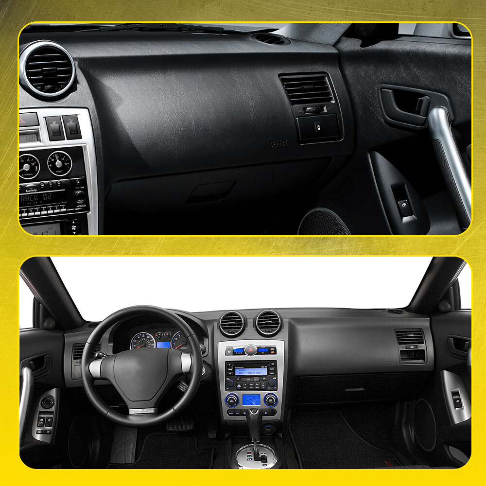 Pair For Hyundai Tiburon 03-08 Side Inside Interior Door Handle Front Right Left