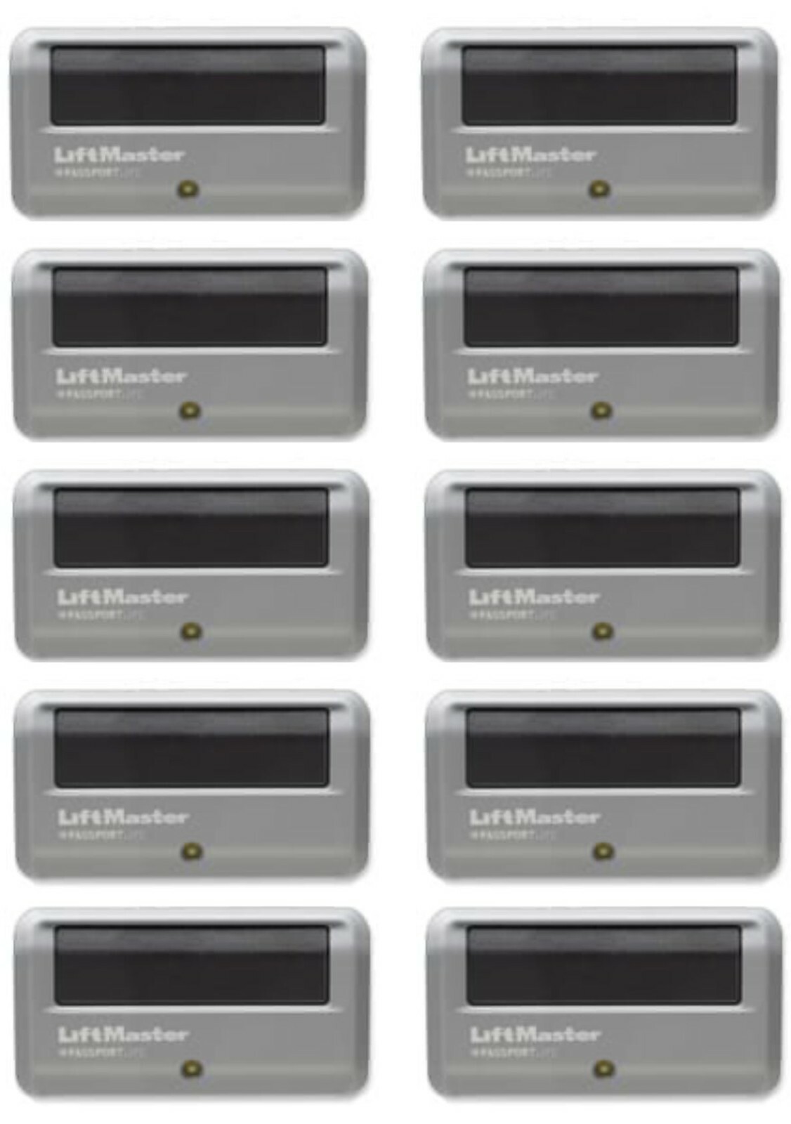 LiftMaster PPLV1 Security+ 2.0 Passport Remote 850LM 860LM PPWR STAR1000 10 PACK