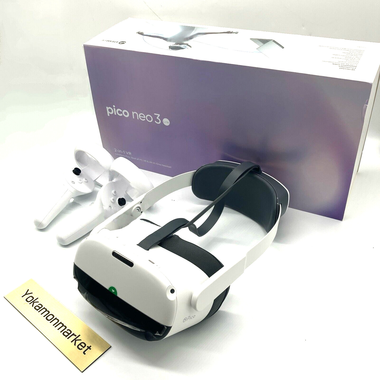 Pico Neo3 Link All-in-one VR head mounted display A7H10 White From Japan Used