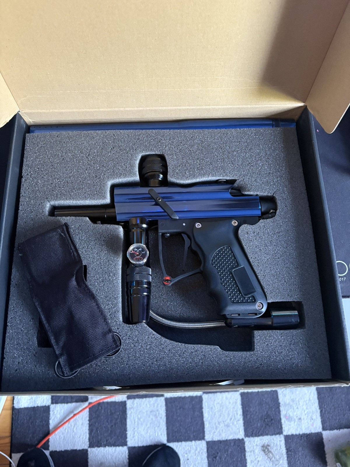 Diablo Slayer BINB Paintball Marker Fully Rebuilt with Case Never Used