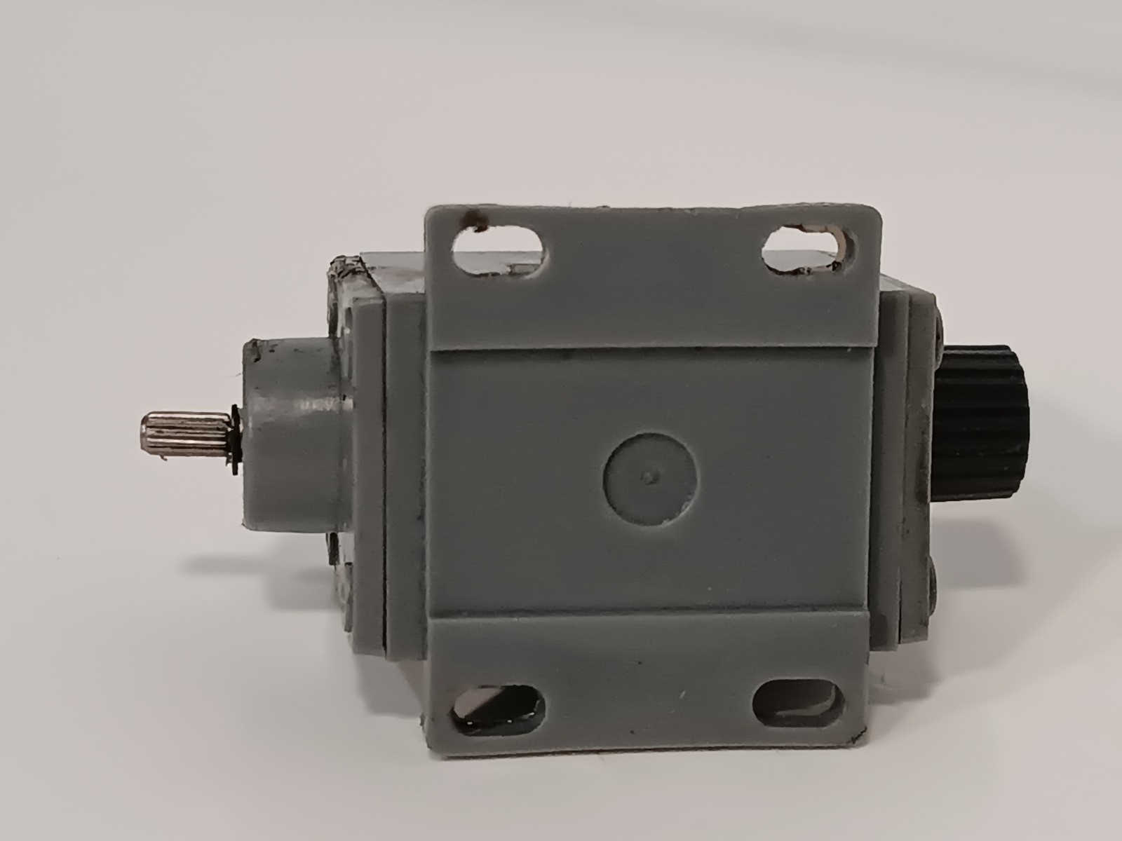 Dayton 6X157B Mechanical Counter, 5 Digit, Top Coming with Base Mount