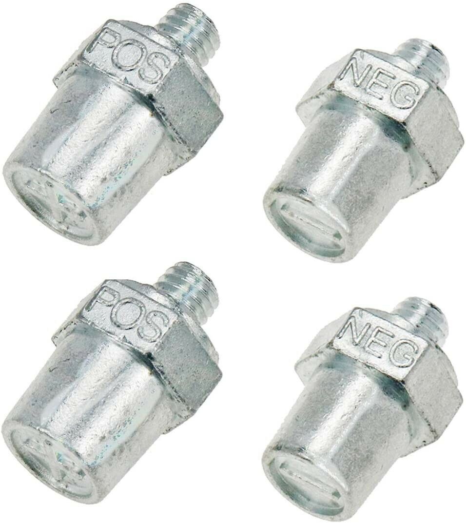 Side Terminal Charging Post Adapter positive negative Battery Terminal Connector