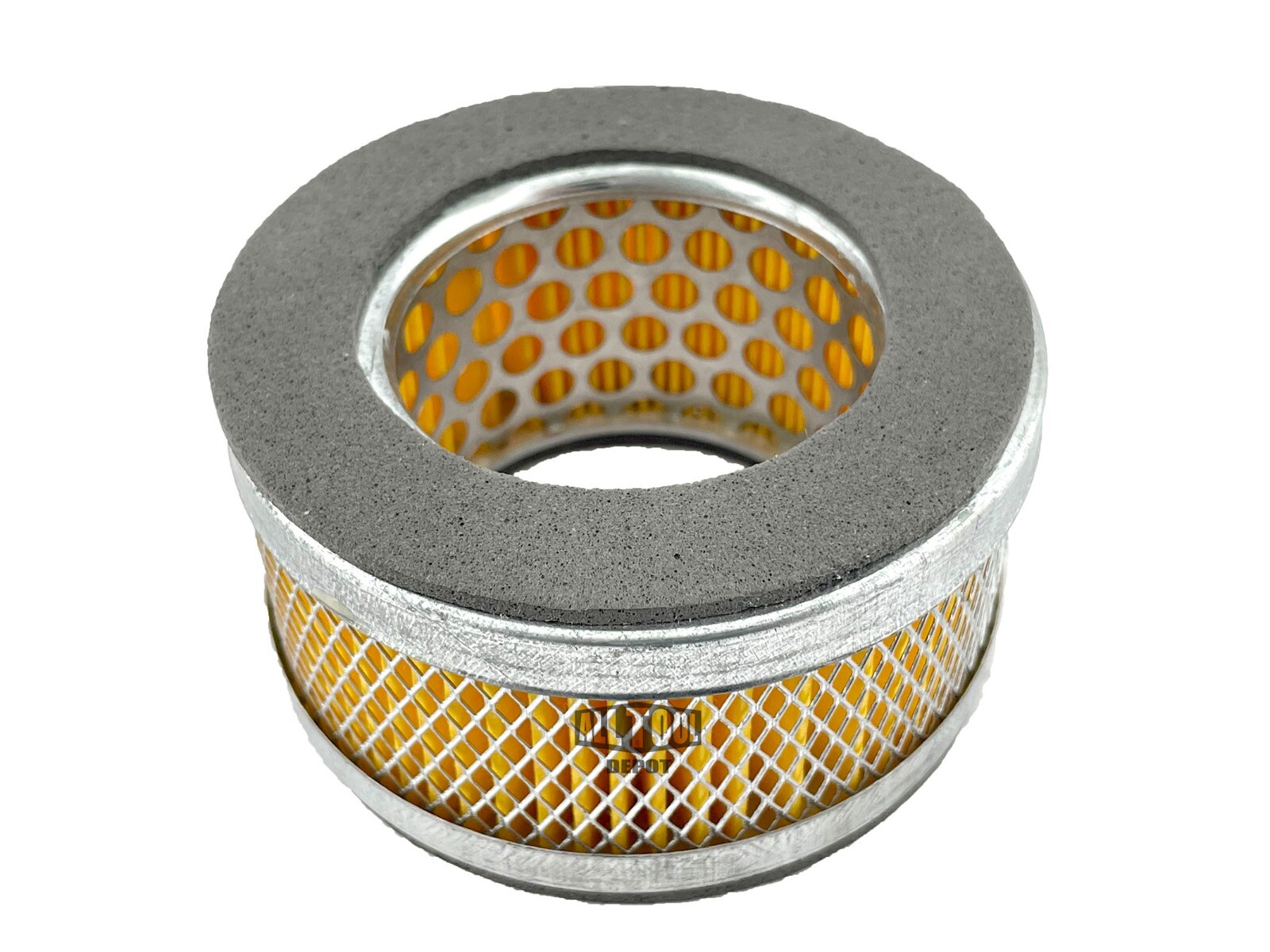 Universal Air Compressor Air Intake Filter Element 3.33" OD 1.84" Tall (2-Pack)