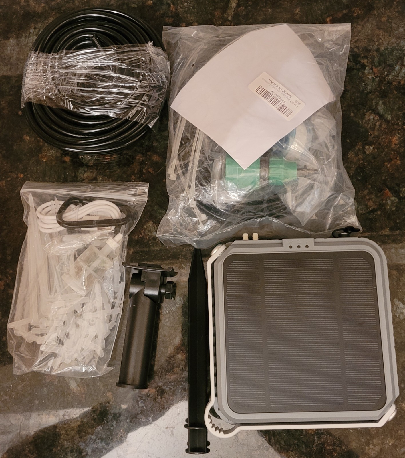 Solar Automatic Watering System For Plants With One Extra Hose Package