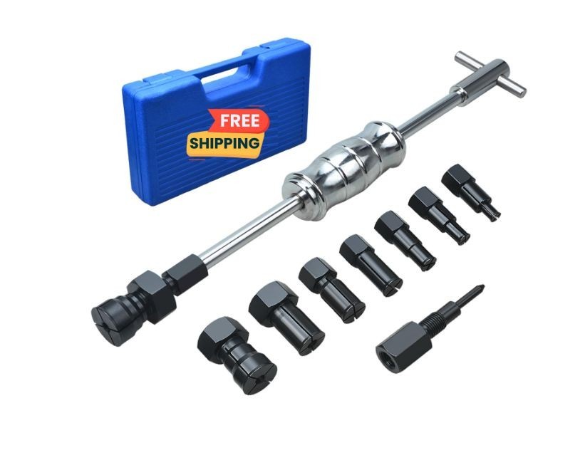 Extractor de Rodamientos Internos 12 Piezas 8–32 mm con Martillo Deslizante