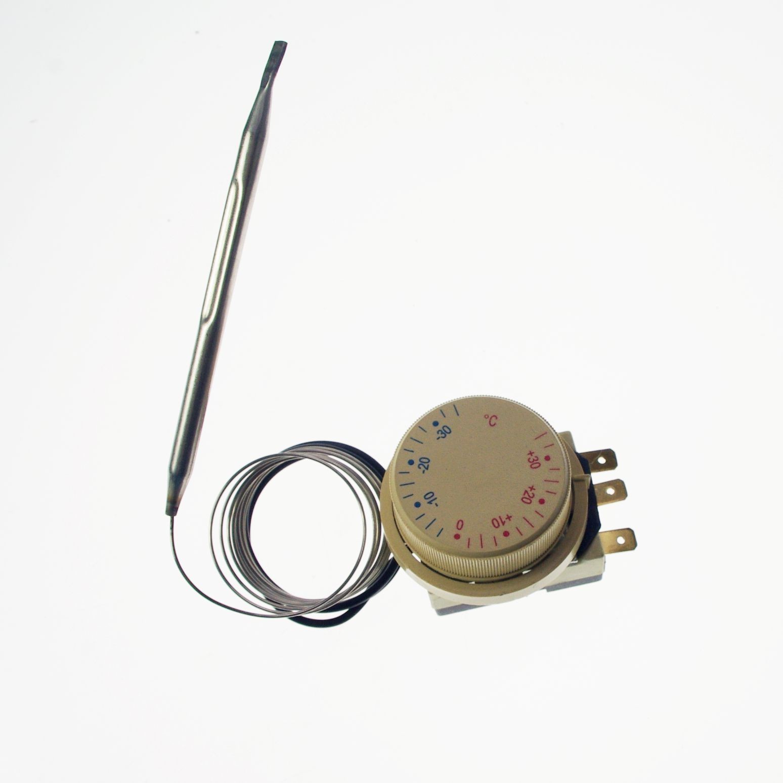 220V 16A Thermostat Knob Refrigerator Temperature Switch Controller Probe