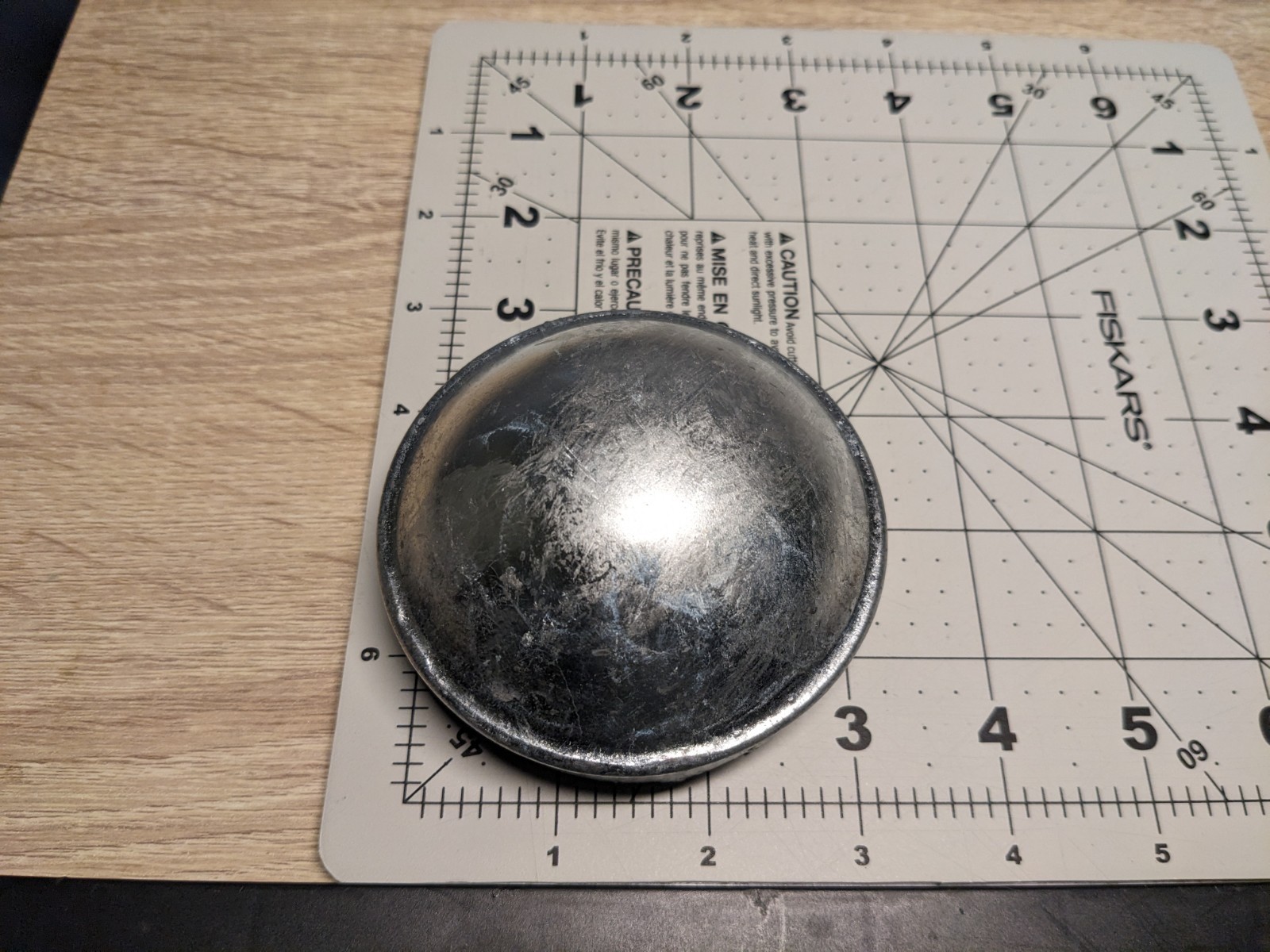 Chain Link Fence Post Cap 2-7/8" OD Galvanized Steel Corrosion Resistant