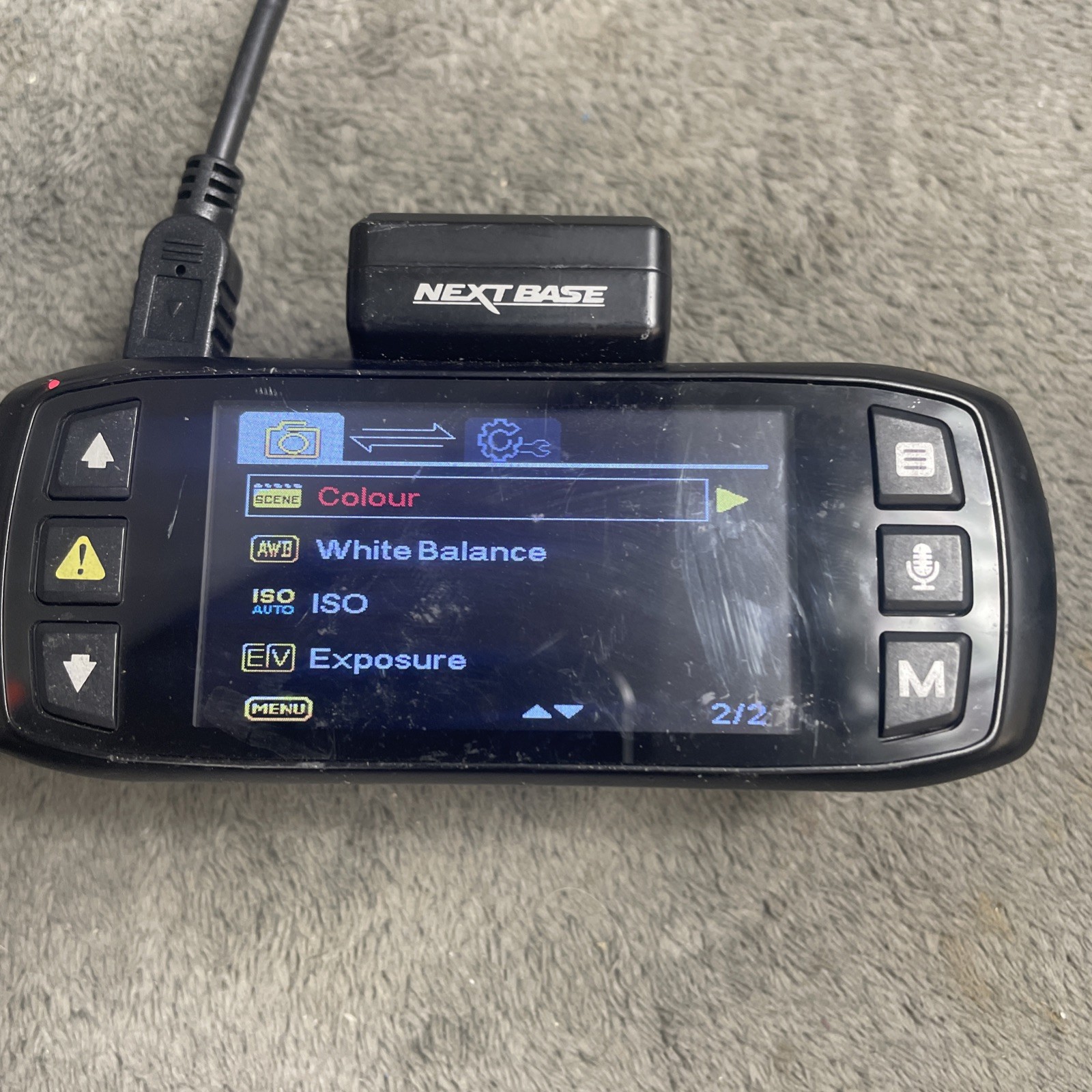 NextBase 512G GPS 1080p Car Dash Cam NBDVR512G Camera Only Working Read