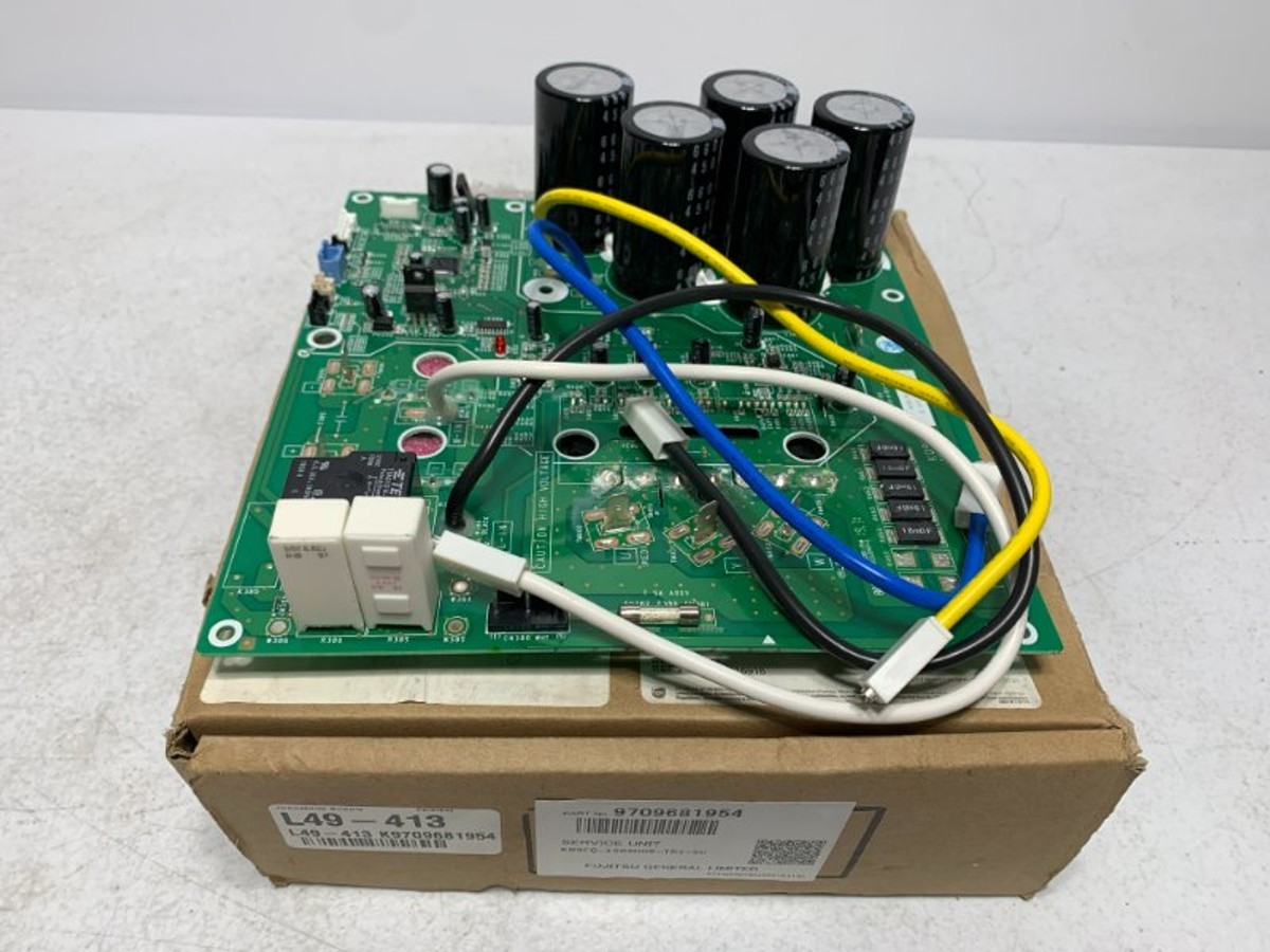 Fujitsu 9709681954 Service Unit PCB K09CQ-1502HUE-TR1-SV