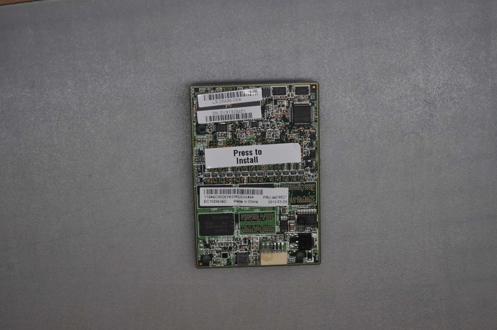 IBM M5100 Series 512 Mb Flash Cache RAID Card Grade B 46C9027