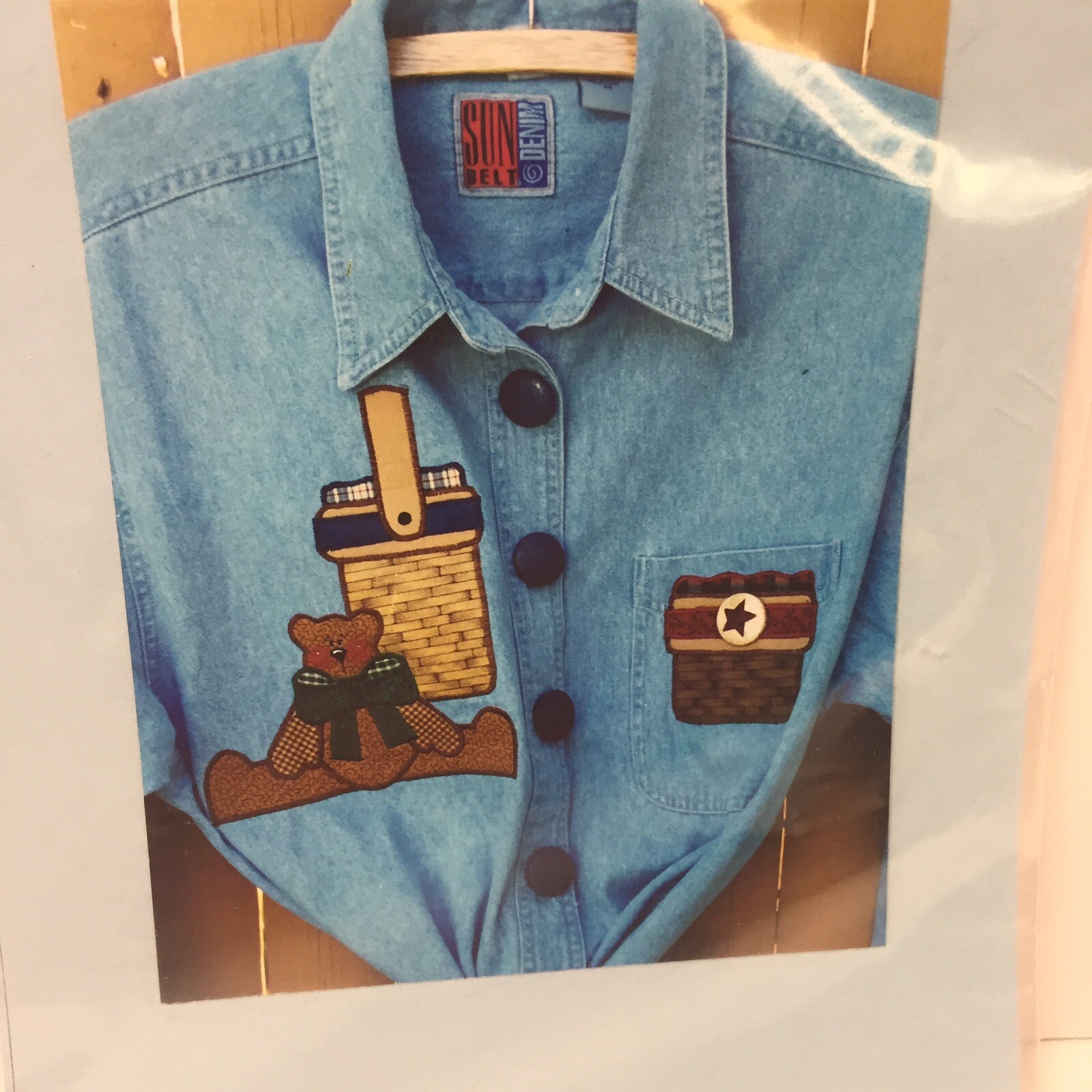 Bears and Baskets Applique Pattern Karen's Krafterwear