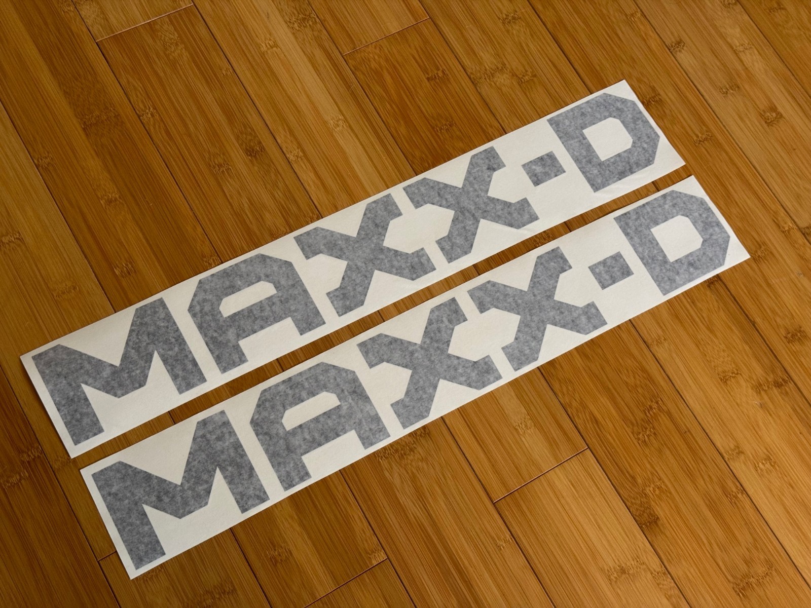 MaxxD MAXX-D Trailer Replacement Decals Black (Set 2) 12"-36" Stickers