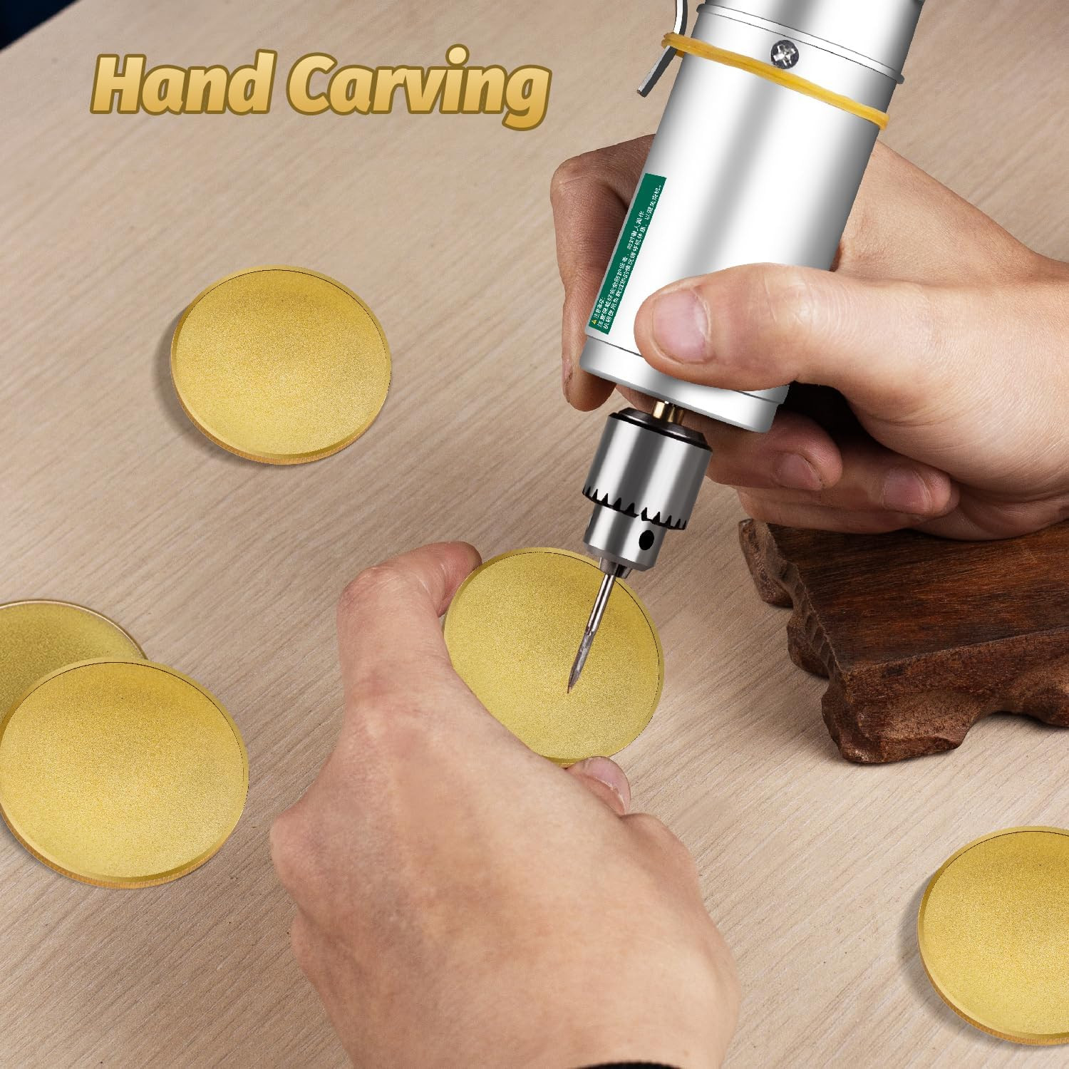 12 Pcs Blank Challenge Coin for Laser Engravable Pattern, 40 Mm Engraving Blanks