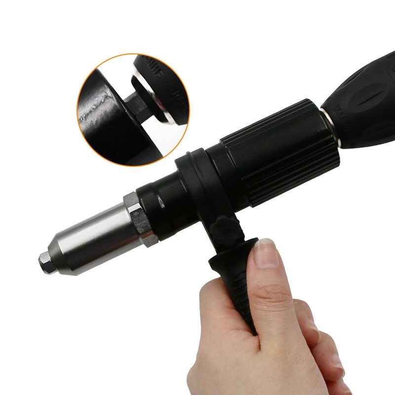 Electric Rivet Nut Gun Machine Core Pull Accessories Riveting Gun Drill Adapter