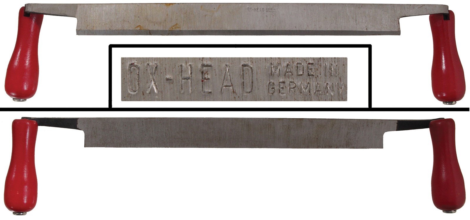 Unused 14" Drawknife Ox-Head Brand, Remscheid, Germany - mjdtoolparts