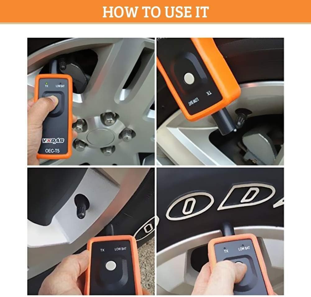 VXDAS TPMS Relearn Tool for GM Tire Sensor Reset EL50448-GM