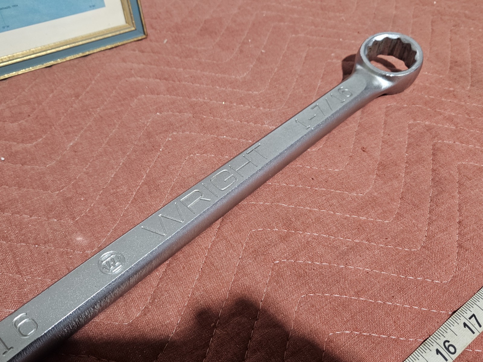 Wright Tool 1146 Combination Wrench WRIGHTGRIP 2.0 12 Point Satin 1-7/16"