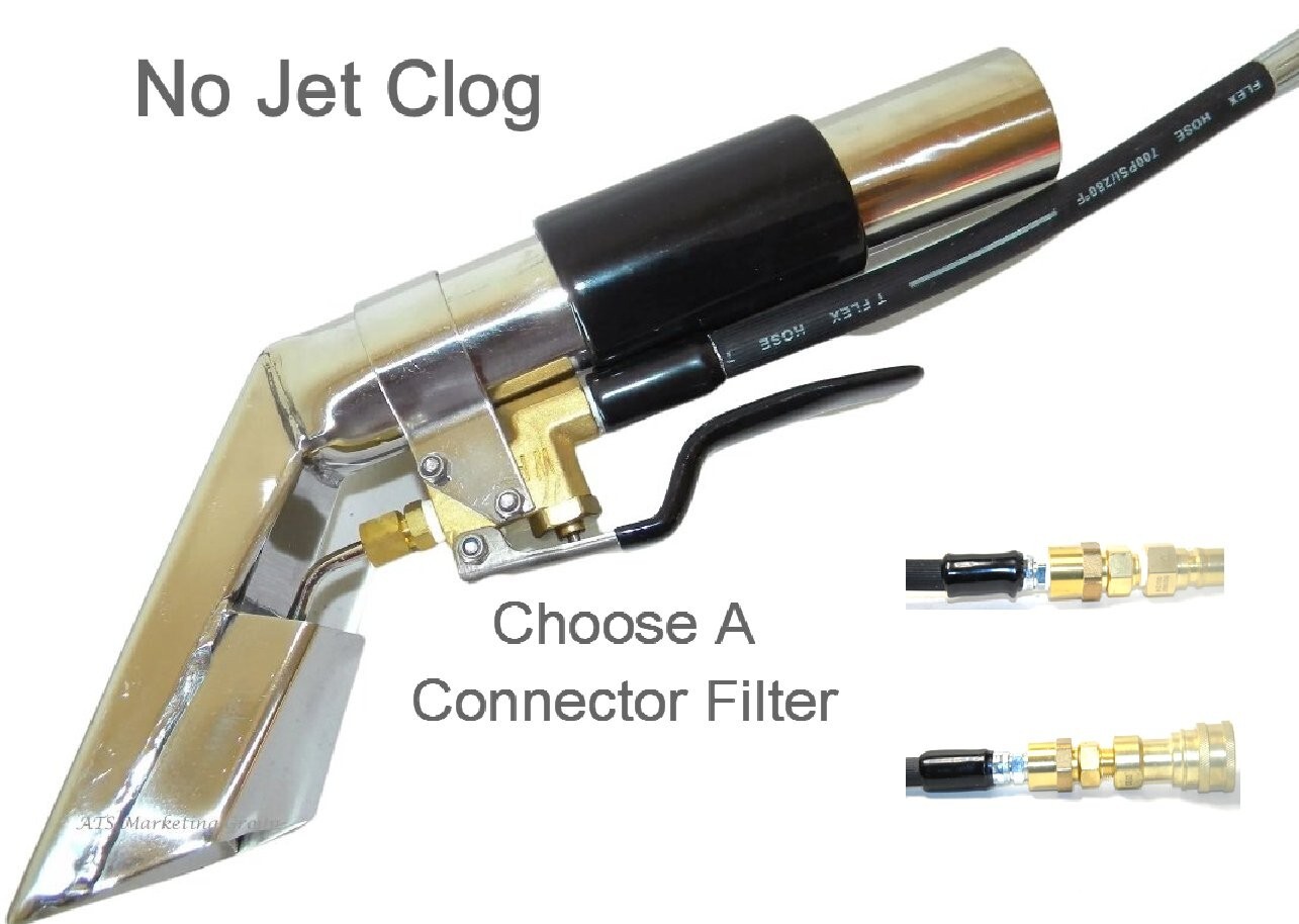 Carpet Cleaning Detail Upholstery Tool W/inline filter