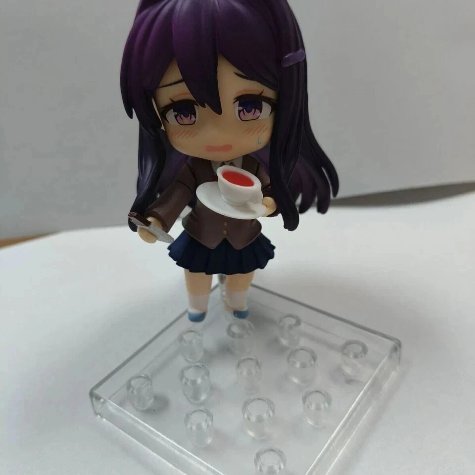 DDLC Doki Doki Literature Club! Yuri Nendoroid 2283 PVC Toy Model Doll