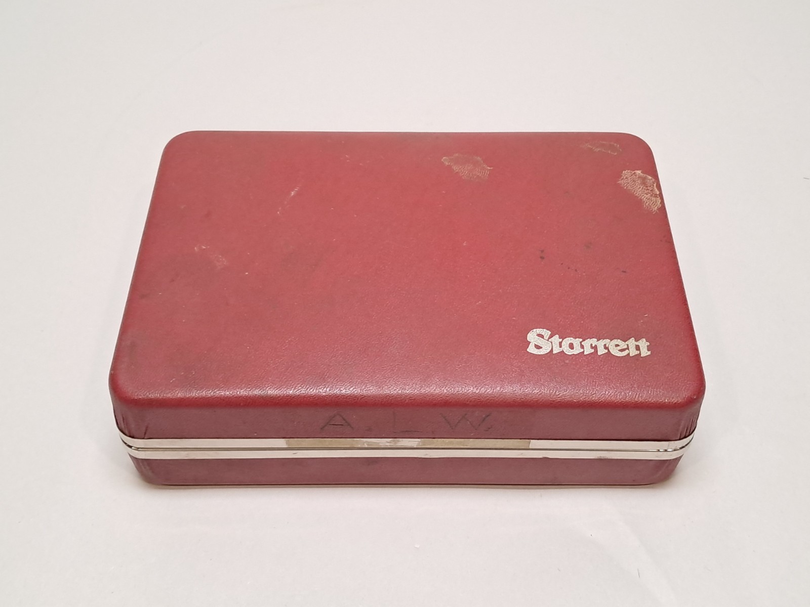 Accessories and Case for Starrett No. 196 Plunger Back Dial Indicator