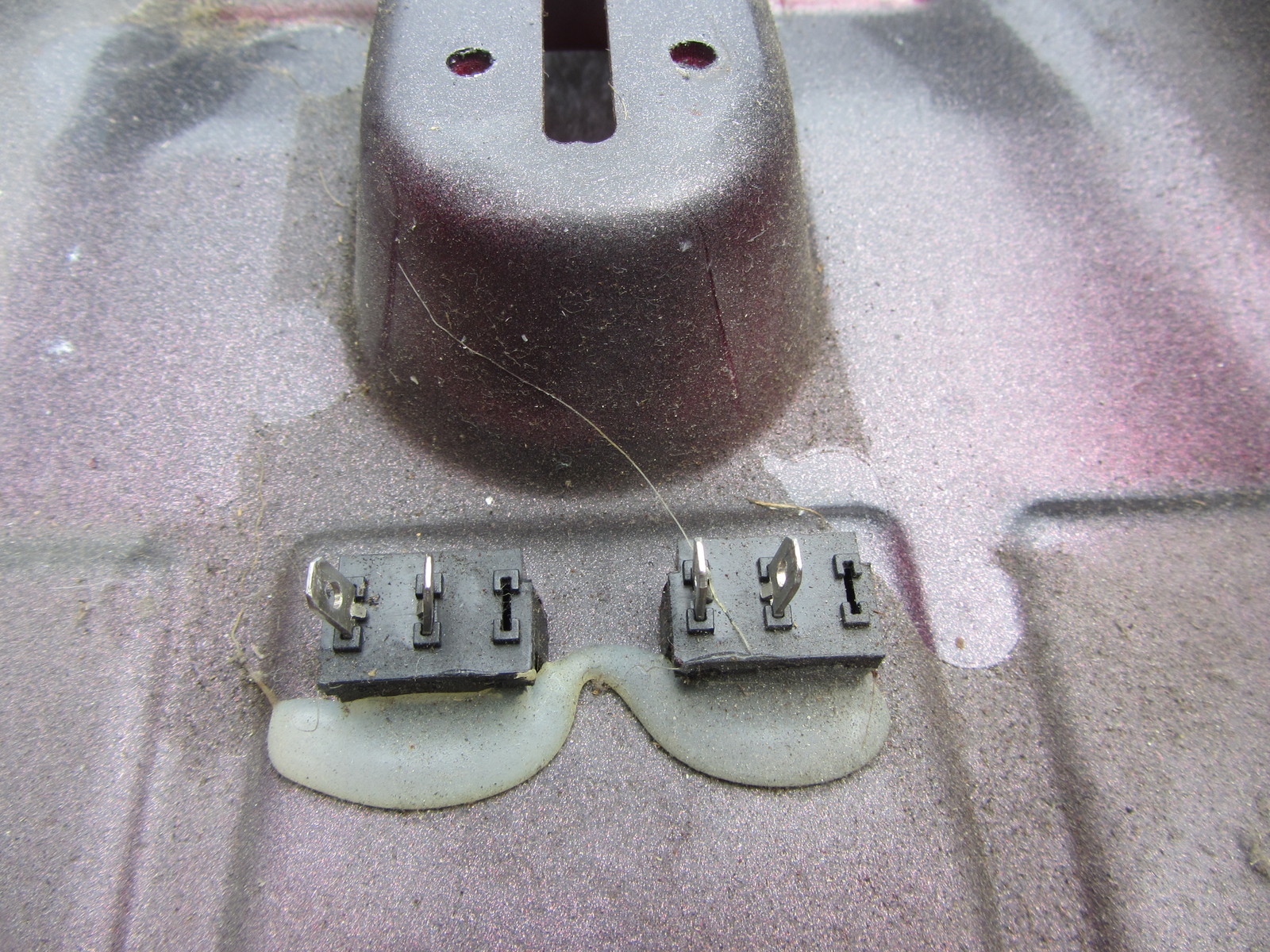 "PRIDE HURRICANE" ~ "FOREPANEL" with LIGHT SWITCH BLINKERS NICE RED COLOR