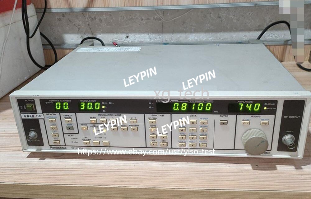 Panasonic VP-8193A 100 kHz to 140 MHz AM - FM - FM Stereo Signal Generator