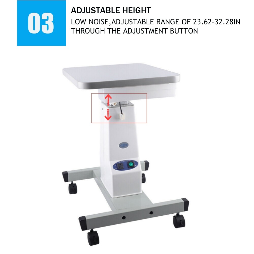 Motorized Table Electric Lifting Table Optical Instruments Adjustable Height USA