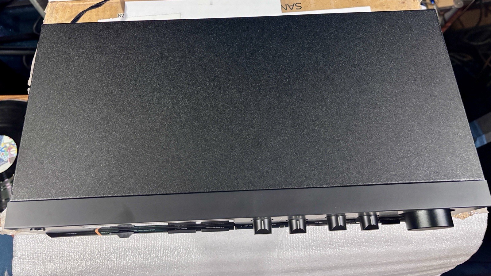 Sansui C-1000 Preamplifier Never Opened Except To Take Pics & Test Time Capsule