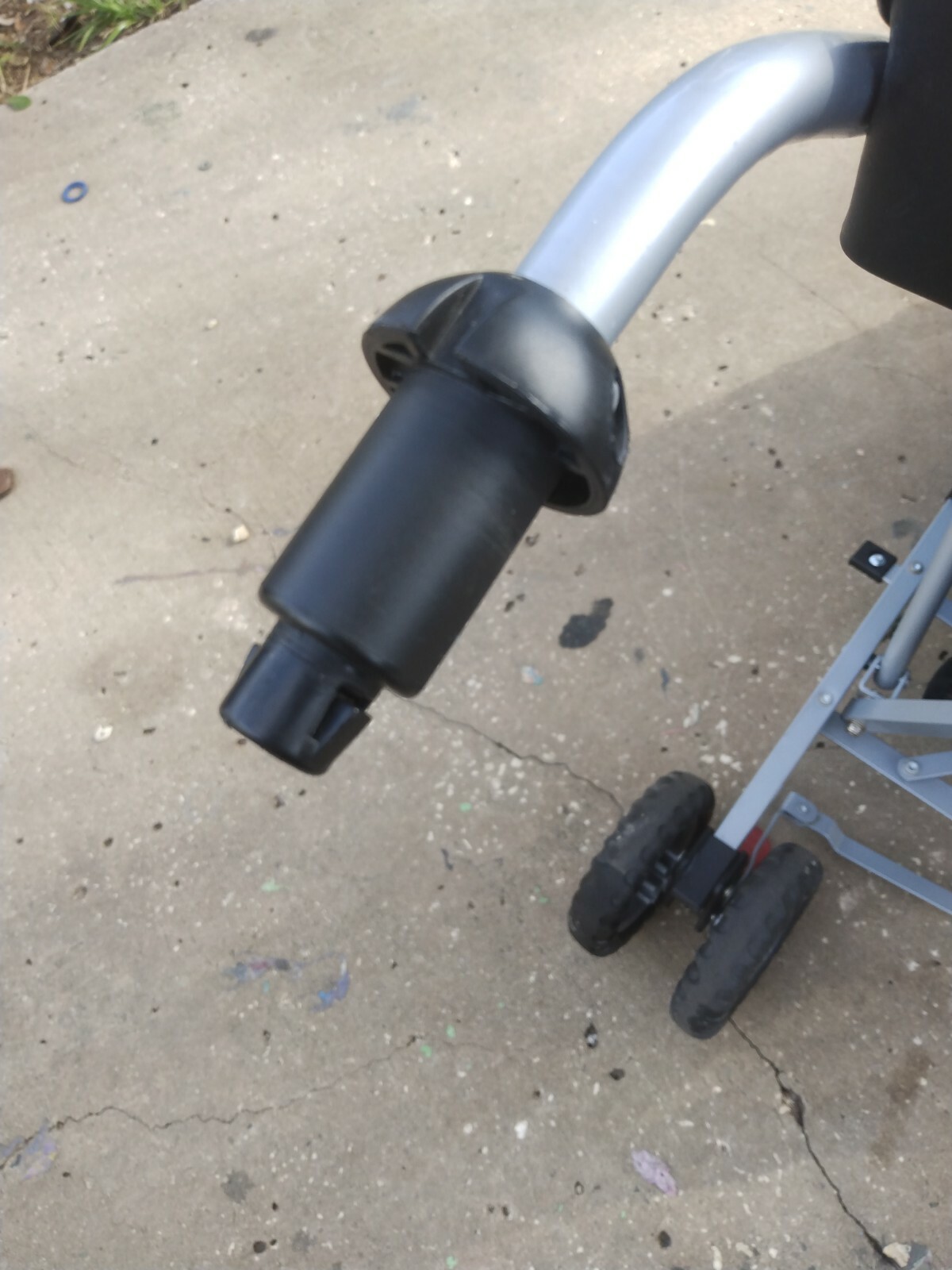 Mothercare nanu Stroller front Wheel Tire only. Size 5 3/8"