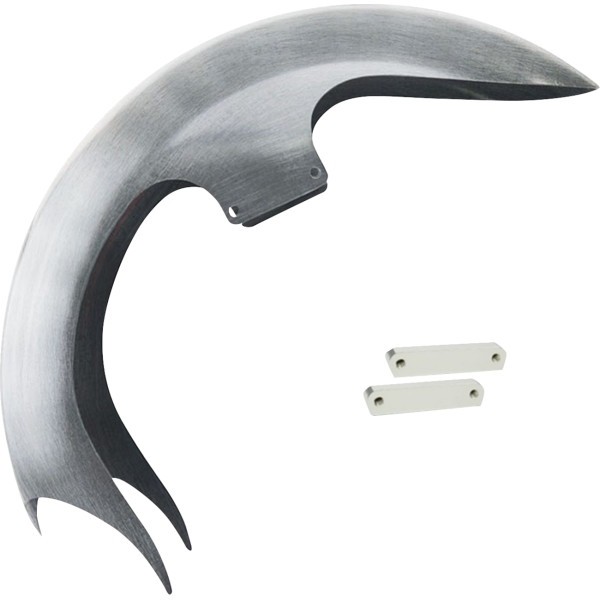 Paul Yaffe 26" Chrome Talon Fender Solid Steel for Bagger TALON26-14L-C