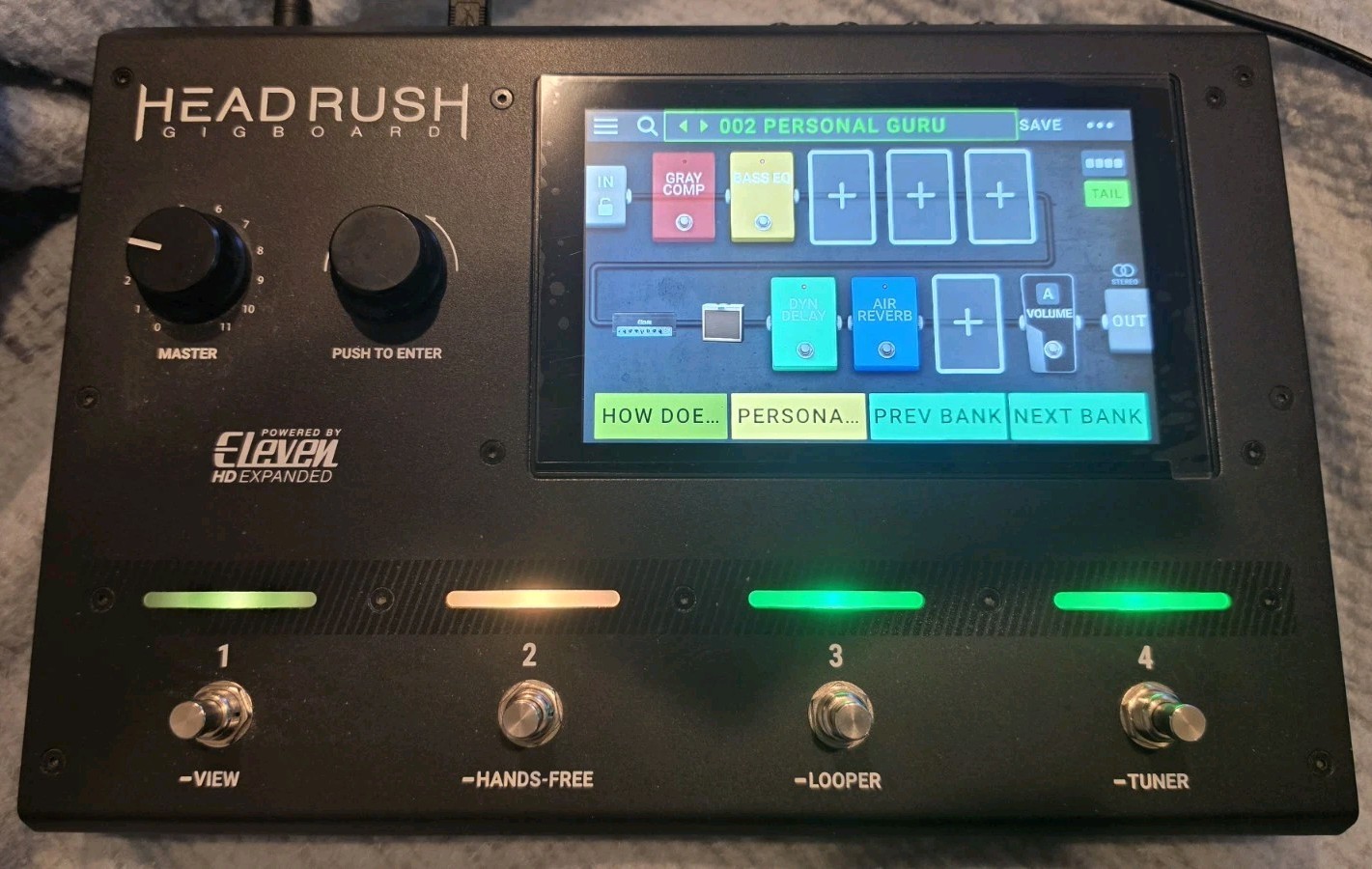 HeadRush Gigboard Multi-Effects Processor Pedal