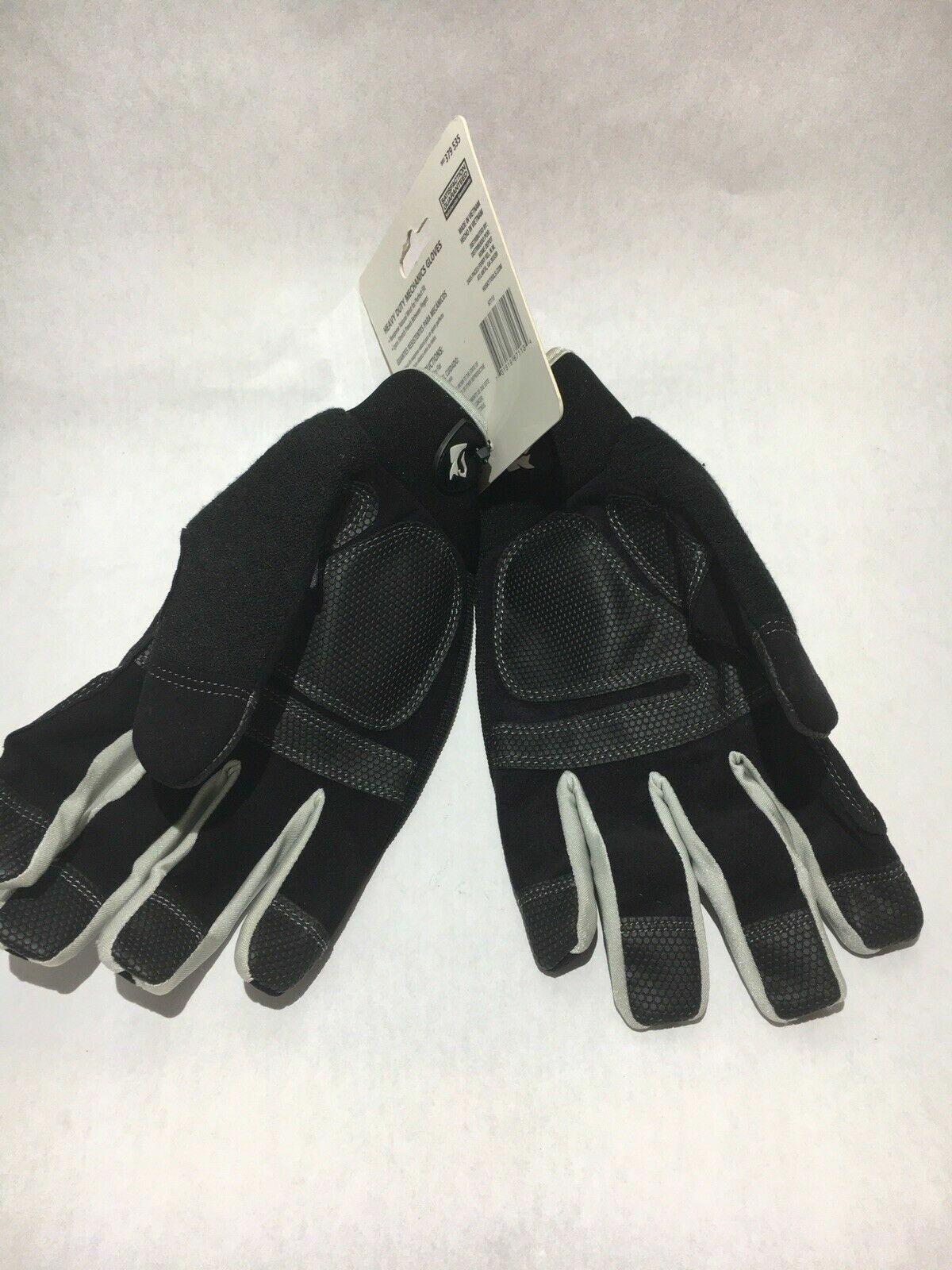 Husky Heavy Duty Mechanics Work Gloves Pair Size Large