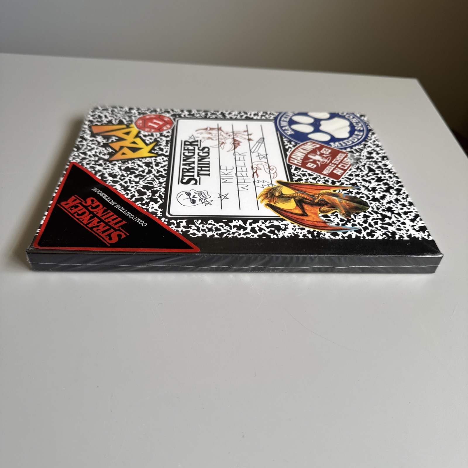 Stranger Things Composition Notebook Retro 80’s Hawkins Middle School Lined New